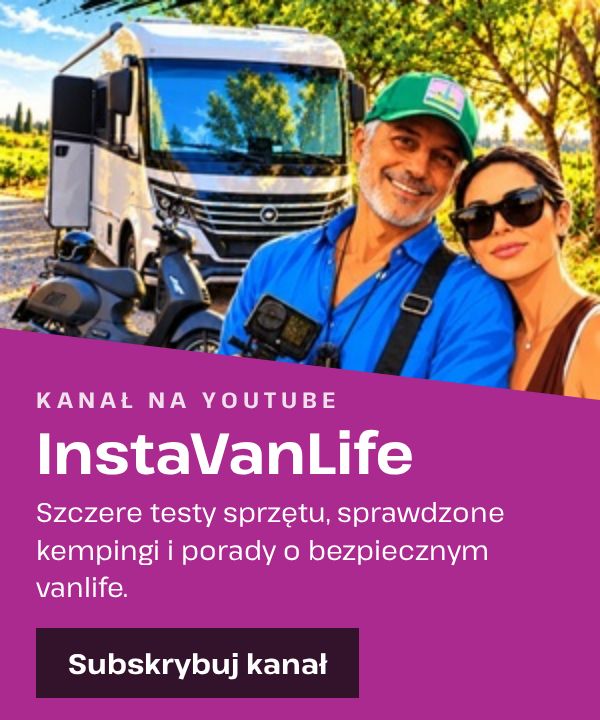 InstaVanLife – kanał o podróżach kamperem na YouTube